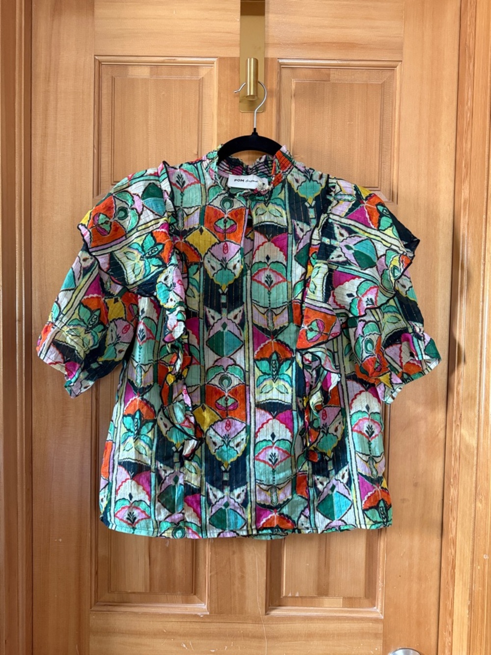 Pom Amsterdam Multi Pattern Top